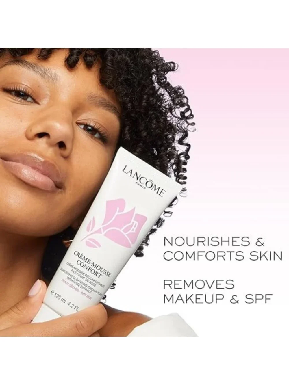 Authentic NEW Lancome Creme Mousse Confort Cleanser Full Size 4.2oz/125ml - Picture 3 of 4